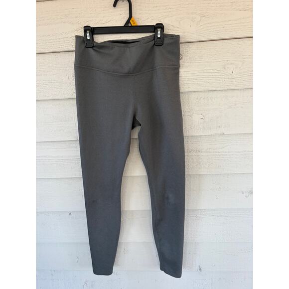 Nike ThermaFIT Gray High Rise Leggings Medium | Athletic Training Yoga Gym Pants - Picture 3 of 5